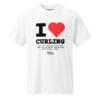 I Heart Curling T Shirt Front
