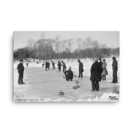 Central Park Curling in 1906