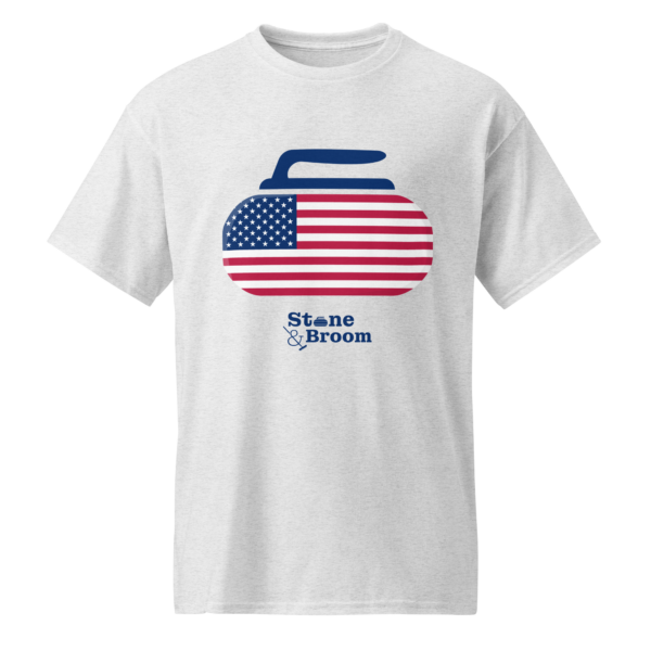 Curling USA Flag T-Shirt - Image 3