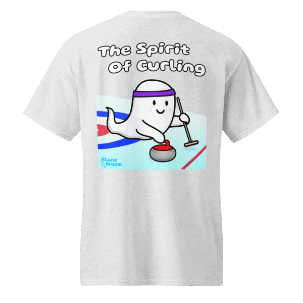 The Spirit of Curling Tee Shirt in White