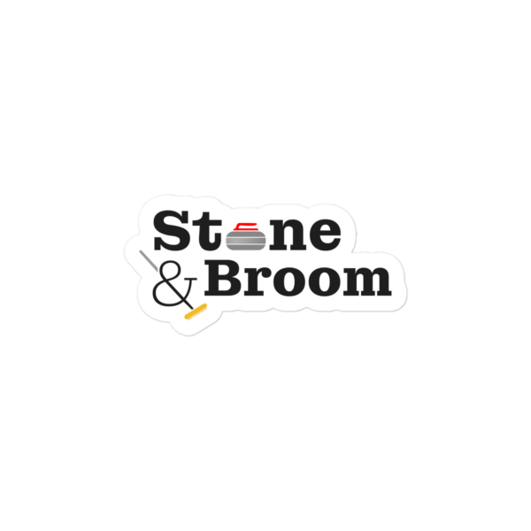 Stone And Broom Die-cut sticker