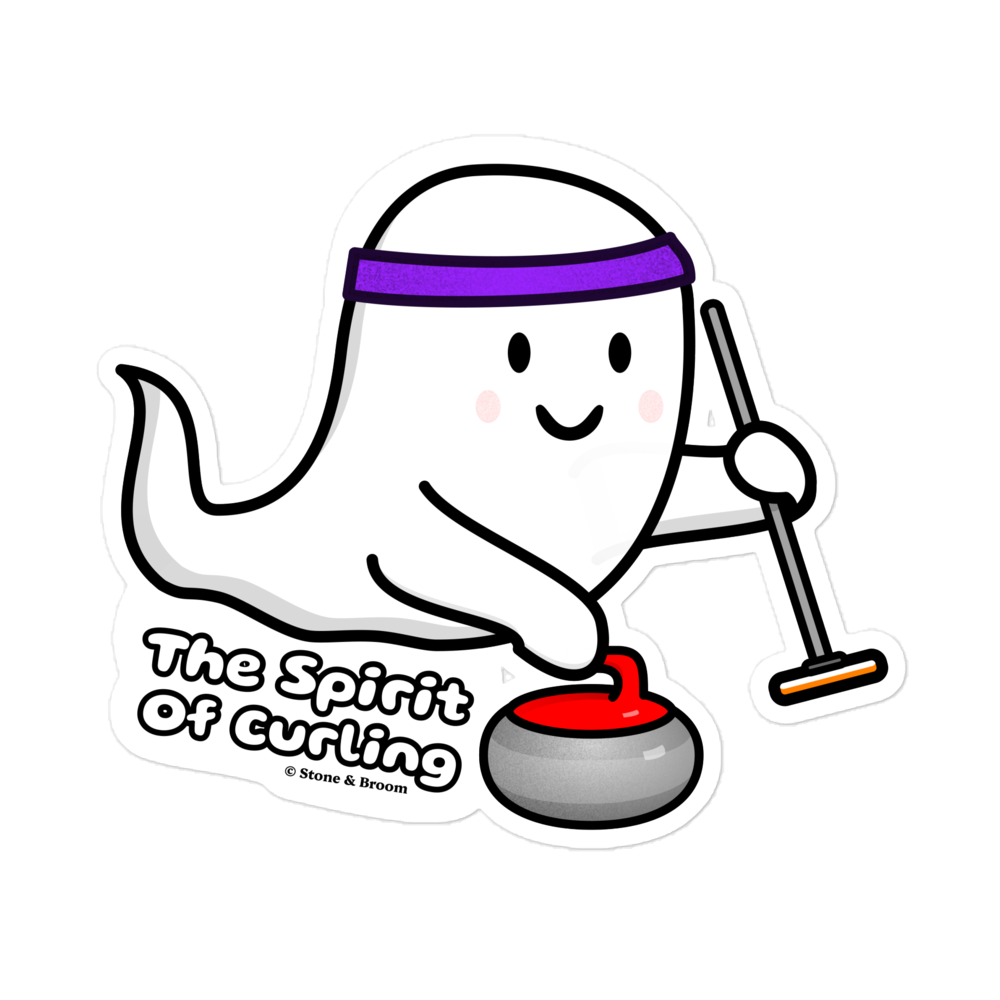Spirit of Curling Sticker