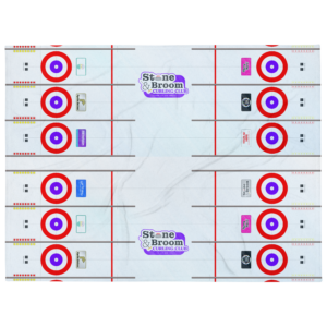 Stone & Broom Curling Club Throw Blanket