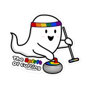 Spirit of Curling Sticker PRIDE Edition