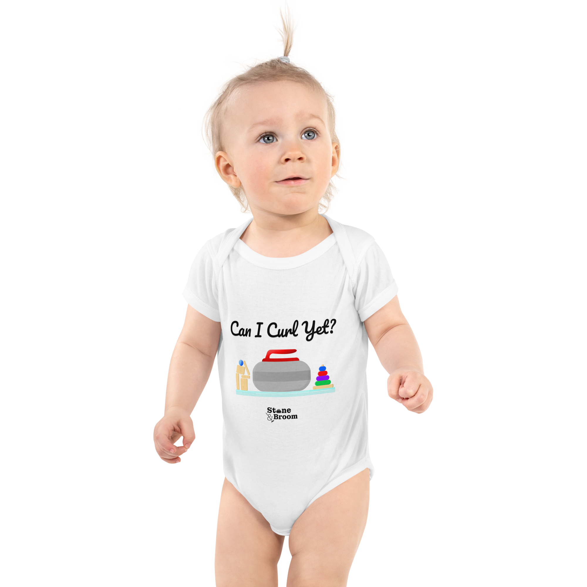 Can I Curl Yet? Infant Onsie - Image 2